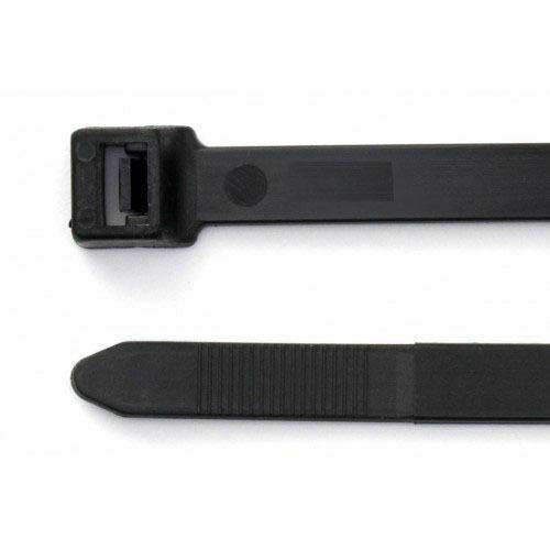 100 PCS 175 Lbs 32" Anti UV Black Cable Wire Zip Nylon Tie Wrap 100pk