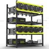 6/8 GPU Aluminum Stackable Open Air Mining Computer Frame Rig Ethereum Veddha (V3D-6GPU) view 2