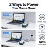 HONKID Undetectable Mouse Mover Jiggler with ON/Off Switch and USB Port Drive-Free,Simulate Physical Automatically Mouse Movement,Prevent Computer Laptop Inactive/Lockdown(Light Blue) view 4