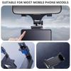 VOSAREA Car Mirror Phone Holder Abs Mobile Phone Bracket GPS Holder Driving Recorder Bracket view 2