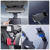 VOSAREA Car Mirror Phone Holder Abs Mobile Phone Bracket GPS Holder Driving Recorder Bracket view 4