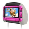 WONNIE Tablet Holder for Car, Upgraded iPad Holder for Car Mount Headrest, iPad Mount Back Seat for Kids with Anti-Slip Strap, Silicone Holding Net/Fits All 7-12.9'' Tablets view 1