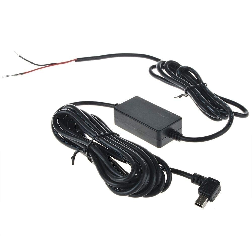 12v to 5v Hard Wire Adapter Mini USB Replacement for Car GPS DVR Dash Camera DODO TT Power
