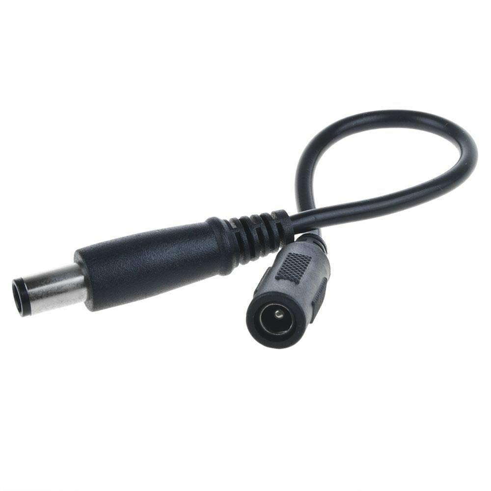2.1x5.5mm to 5.0x7.4mm Male DC Power Plug Connector Adapter Replacement for DELL Laptop Only