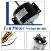 Fan Motor 1/5 HP Replacement for 3315332.005 Broad Ocen view 3