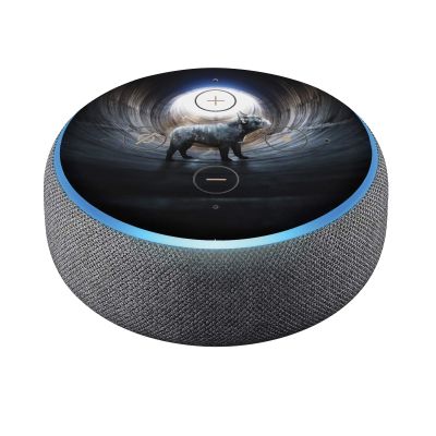 Head Case Designs Officially Licensed Klaudia Senator Lost French Bulldog Vinyl Sticker Skin Decal Cover Compatible with Amazon Echo Dot (3rd Gen) - Skin only Echo Dot (3rd Gen) is NOT Included