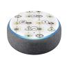 Head Case Designs Officially Licensed Cat Coquillette Blue Gold Art Mix Vinyl Sticker Skin Decal Cover Compatible with Amazon Echo Dot (3rd Gen) - Skin only Echo Dot (3rd Gen) is NOT Included view 1