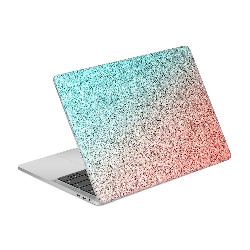 Head Case Designs Officially Licensed PLdesign Coral Pink Viridian Green Sparkly Coral Vinyl Sticker Skin Decal Cover Compatible with MacBook Pro 13.3" A1708