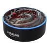 Head Case Designs Officially Licensed Christos Karapanos Talisman Silver Art Mix Vinyl Sticker Skin Decal Compatible with Amazon Echo Dot (2nd Gen) - Skin only Echo Dot (2nd Gen) is NOT Included view 1