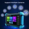 5.4 inch CCTV Tester IP and Analog with RJ45 Cable Tracer, Touch Screen 4K IP Camera Tester Built in WiFi with POE/8G TF Card/HDMI Output/RJ45 TDR, IPC-5200 Plus Support 8MP/12MP AHD/CVI/TVI/SDI view 2