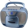 JENSEN CD-590-BL CD-590 1-Watt Portable Stereo CD and Cassette Player/Recorder with AM/FM Radio and Bluetooth (Blue) view 1
