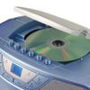 JENSEN CD-590-BL CD-590 1-Watt Portable Stereo CD and Cassette Player/Recorder with AM/FM Radio and Bluetooth (Blue) view 3