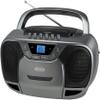 JENSEN CD-590-GR CD-590 1-Watt Portable Stereo CD and Cassette Player/Recorder with AM/FM Radio and Bluetooth (Gray) view 1