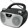 Jensen CD485BK Boombox CD AM/FM Stereo Radio (Black) view 1