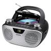 Jensen CD485BK Boombox CD AM/FM Stereo Radio (Black) view 3
