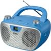 JENSEN CD-485-BL CD-485 1-Watt Portable Stereo CD Player with AM/FM Radio (Blue) view 1