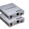 196FT HDMI KVM USB Extender with Loop Out and IR Control, BolAAzuL HDMI KVM Extender Kit Balun 1080P 60Hz Over Cat5e/6 Ethernet Cable for USB Keyboard Mouse (TX and RX) view 1