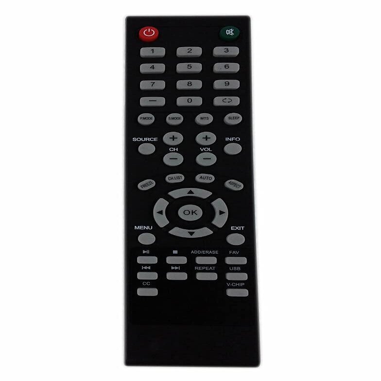 Replacement Remote Control fit for Element TV ELEFW231 ELEFW328 ELEFW408 ELEFW601 ELEFW605 ELEFW606