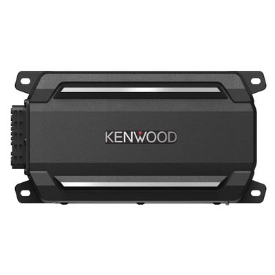 KENWOOD KAC-M5014 4-Channel Compact Digital Amplifier (600W) for Car, Marine, UTV & Motorsport Vehicles, Solid Corrosion-Resistant Aluminum Chassis, IPX6, IPX7 & IP6X Certified and Vibration-Proof