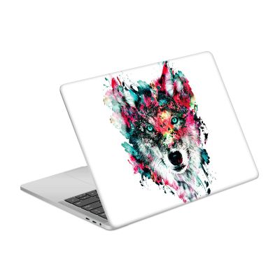 Head Case Designs Officially Licensed Riza Peker Wolf Animals Vinyl Sticker Skin Decal Cover Compatible with MacBook Pro 13" A1989 / A2159