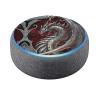 Head Case Designs Officially Licensed Christos Karapanos Talisman Silver Art Mix Vinyl Sticker Skin Decal Compatible with Amazon Echo Dot (3rd Gen) - Skin only Echo Dot (3rd Gen) is NOT Included view 1
