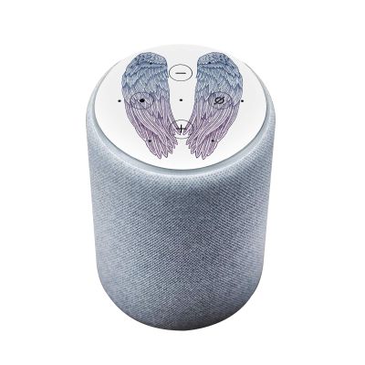 Head Case Designs Officially Licensed Rachel Caldwell Angel Wings Art Mix Vinyl Sticker Skin Decal Cover Compatible with Amazon Echo Plus (2nd Gen) - Skin only Echo Plus (2nd Gen) is NOT Included