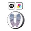 Head Case Designs Officially Licensed Rachel Caldwell Angel Wings Art Mix Vinyl Sticker Skin Decal Cover Compatible with Amazon Echo Plus (2nd Gen) - Skin only Echo Plus (2nd Gen) is NOT Included view 2