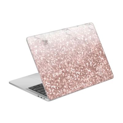 Head Case Designs Officially Licensed Nature Magick Sparkling Rose Gold 2 Rose Gold Marble Glitter Vinyl Sticker Skin Decal Cover Compatible with MacBook Pro 13.3" A1708