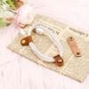 10 Pcs Cord Organizer, Stocking Stuffers for Men Portable Earphone Cord Holder Winder Keeper, Leather Cable Cord USB Straps, Leather Handmade (Light Brown) view 4