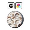Head Case Designs Officially Licensed Cat Coquillette Hedgehogs Art Mix Vinyl Sticker Skin Decal Cover Compatible with Amazon Echo Dot (3rd Gen) - Skin only Echo Dot (3rd Gen) is NOT Included view 2