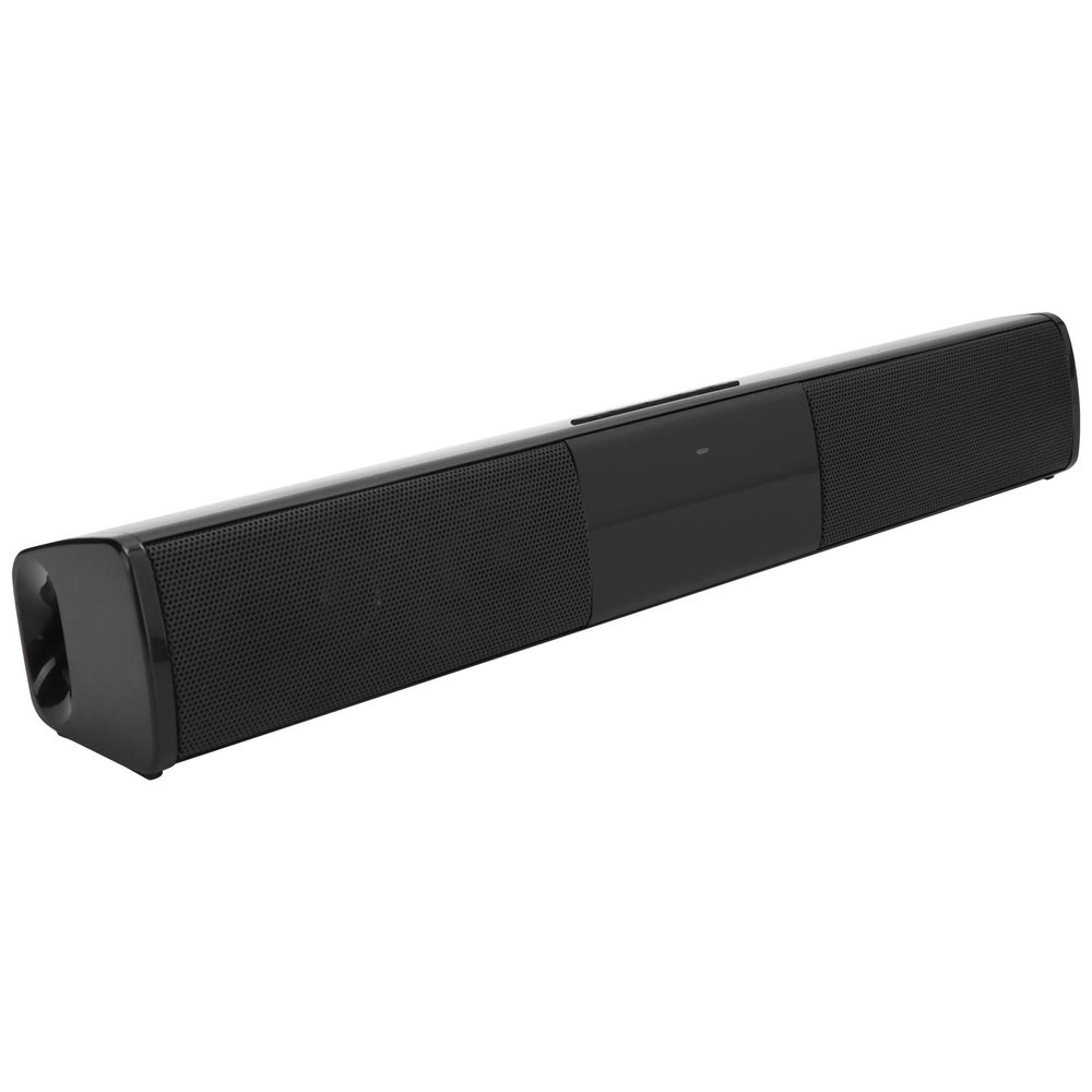 Lazmin112 Wireless Bluetooth Speaker, Insert Card U Disk Wall Sound Long Bar Subwoofer, AUX Connection FM Radio 360degree Surround Sound for TVs/Gaming