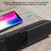Lazmin112 Wireless Bluetooth Speaker, Insert Card U Disk Wall Sound Long Bar Subwoofer, AUX Connection FM Radio 360degree Surround Sound for TVs/Gaming view 3