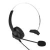 Goshyda Call Center Headset, Noise Cancelling Comfortable Lossless Sound 360 Rotary Earmuff Telephone Headset with Microphone, for Computer, Telephone, Desktop(3.5mm Plug) view 1
