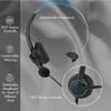 Goshyda Call Center Headset, Noise Cancelling Comfortable Lossless Sound 360 Rotary Earmuff Telephone Headset with Microphone, for Computer, Telephone, Desktop(3.5mm Plug) view 2