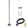 External Long Range Omni-Directional 2.4G/5.8G 12dBi Antennas for WiFi 6 Extender/Access Point/Security Camera/Routers view 2