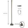 External Long Range Omni-Directional 2.4G/5.8G 12dBi Antennas for WiFi 6 Extender/Access Point/Security Camera/Routers view 3