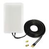 Signalplus Router External 2xMIMO Antenna-698-2700mhz for Mofi/Ubifi 4G LTE Cellular Modem Booster Wilson,Surecall,HiBoost,Cel-Fi with 2pcs 49.2ft Cable TS-9 SMA Connector view 2
