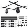 158" x 158"Studio Photography Pantograph Ceiling Rail System 43-200CM Drop Pantograph Smallpox Rail Track Kit 4.0M Ceiling Stand System for Photo Video Studio Shooting (4.04.0M-D) view 1