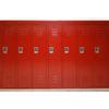 YongFoto 5x3ft Red Locker Backdrop Sports Gym School School Safety Locker Room Background Backdrop for Photography Students Kids Adults Sports Photoshoot Props Class Party Decoration Video Drape view 4