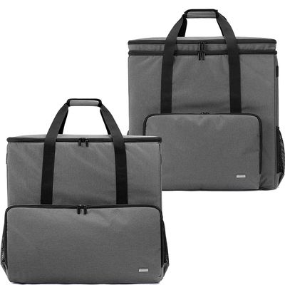 CURMIO Single Layer and Double Layer Desktop Computer Travel Bag for Computer Tower PC Chassis, Keyboard, Cable and Mouse