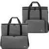 CURMIO Single Layer and Double Layer Desktop Computer Travel Bag for Computer Tower PC Chassis, Keyboard, Cable and Mouse