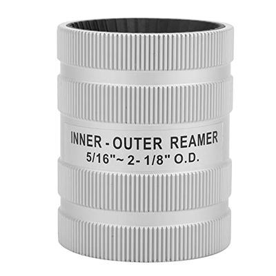 Pipe and Tubing Reamer,5/16in-2 1/8in Stainless Steel Pipe Deburring Tool,Pipe Chamfer Tool,Deburr Chamfer Tube Remove
