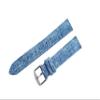 NICKSTON JLB Jeans Soft Leather Band Compatible with Garmin Vivomove 3S and Vivoactive 4S Smartwatch Strap Bracelet B18 (2. Silver Color Buckle, For Garmin Vivomove 3S) view 1