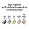 NICKSTON JLB Jeans Soft Leather Band Compatible with Garmin Vivomove 3S and Vivoactive 4S Smartwatch Strap Bracelet B18 (2. Silver Color Buckle, For Garmin Vivomove 3S) view 2