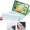AnMengXinLing Lovely Keyboard Case for iPad 9th/8th/7th Generation with Mouse,Case for iPad9 iPad8 iPad7 10.2 inch with Pencil Holder and Deatachable Keyboard Mouse, Teal view 3