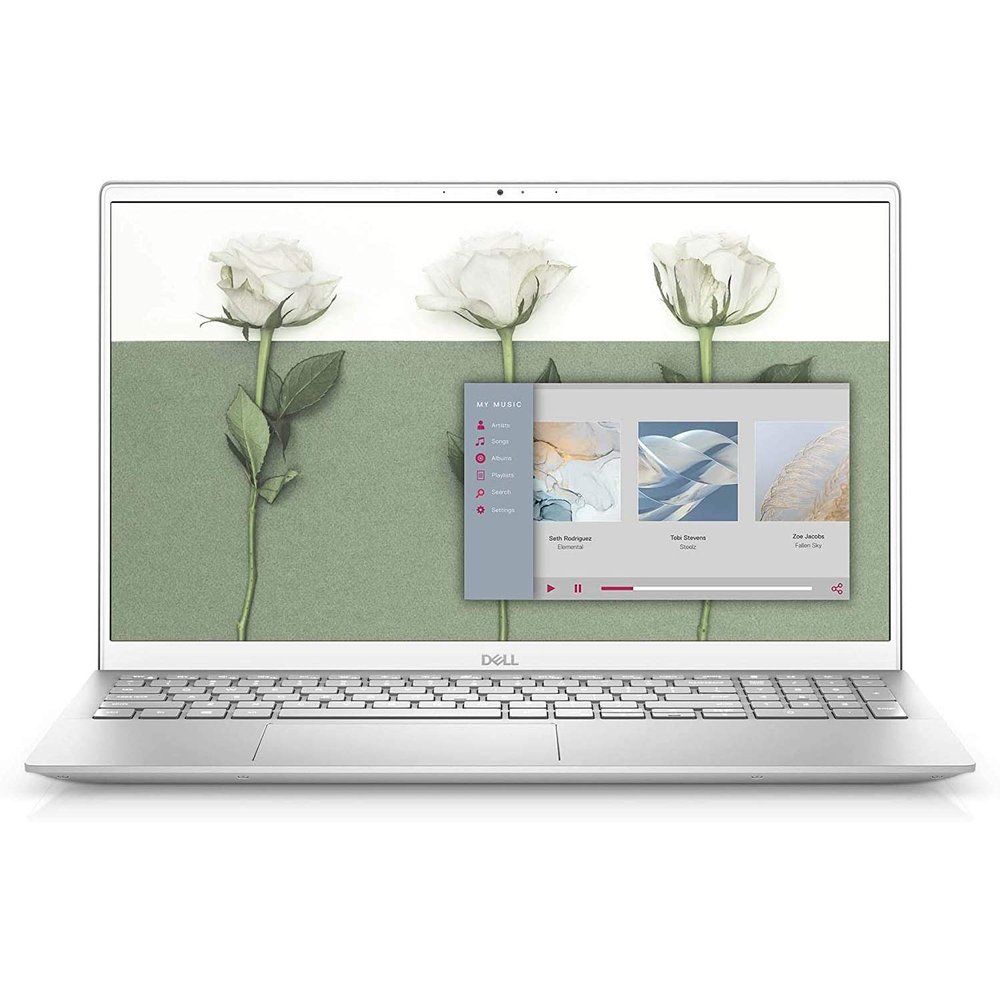 Dell Inspiron 15 5505 15.6 FHD Thin and Light Laptop, AMD Ryzen 5 4500U 6-Core Processor, 8GB Memory, 256GB SSD, Backlit Keyboard, HDMI, Finger Print, WiFi 6, Webcam, Windows 10, Platinum Silver