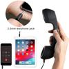 YTYKINOY Retro 3.5mm Telephone Handset Cell Phone Receiver Mic Microphone Speaker for iPhone iPad Mobile Phones Cellphone Smartphone (Red) view 3