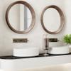 BGL Fingertip Towel Holder Stand Hand Towel Ring for Bathroom or Kitchen Vanity Countertops to Store Hand Towels Washcloths or dishcloths - 2 Hanging Rings?17" High-Chrome view 4
