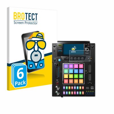 brotect Screen Protector Anti-Glare Compatible with Pioneer DJS -1000 (6 Pack) Screen Protector Matte, Anti-Fingerprint Protection Film