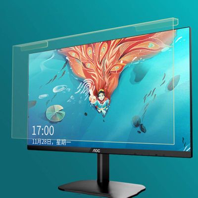 WLWLEO Screen Protector for 27 inch Computer Monitor Anti Blue Light Filter Film Relieve Eye Fatigue,Protect Eyesight, Anti Scratch Film for Office Computer/Desktop Computer/PC